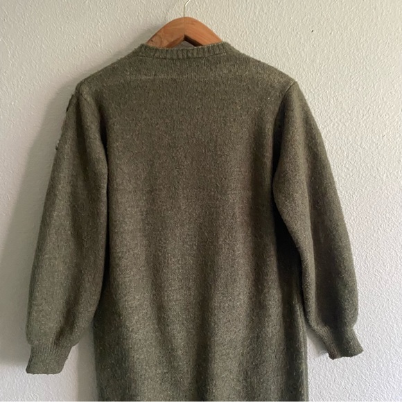 Embroidered Brown Cardigan Sweater - Picture 10 of 15